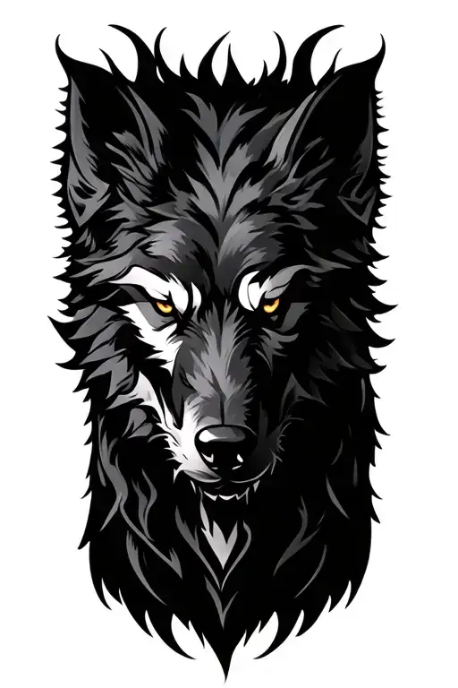 FENRIR FOREARM TATTOO tattoo design idea