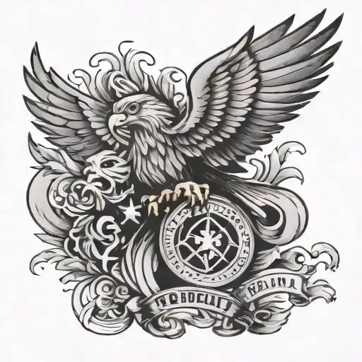 Benfica ULTRAS tattoo design idea