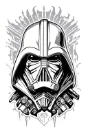 sith star wars tattoo design idea