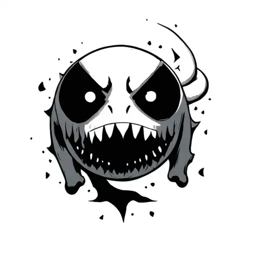 Binding Of Isaac tattoo design idea