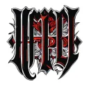 block letter "INFIDEL" for forearm, with template theme tattoo design idea