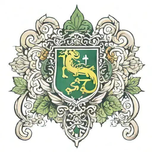 Spanish and Irish heritage tattoo design idea