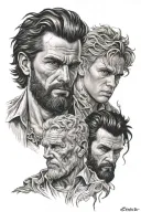 elijah and abel tattoo design idea