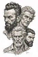 elijah and abel tattoo design idea