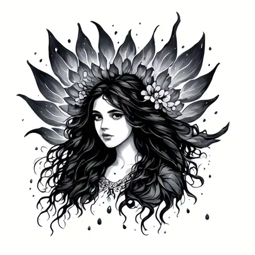 I want a minmalist tattoo for the song fire and rain by james taylor, this is about my sister tattoo design idea