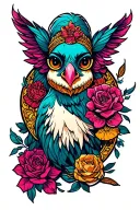 plumearia tattoo design idea