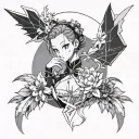 re:zero tattoo design idea