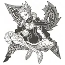 re:zero tattoo design idea