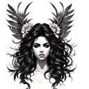 Oshun tattoo design idea