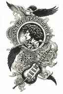 led zeppelin tattoo design idea