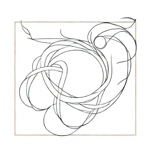 surrender to change or suffer in a loop made tattoo design idea