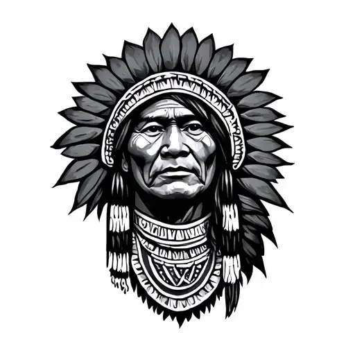 Mapuche tattoo design idea