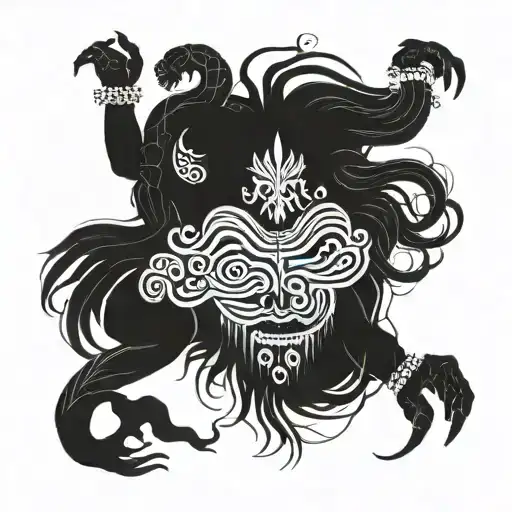 O Mrityunjaya Mahadeva, save me who have taken refuge in you. Tormented by birth, death, old age, disease and bondage to action. tattoo design idea