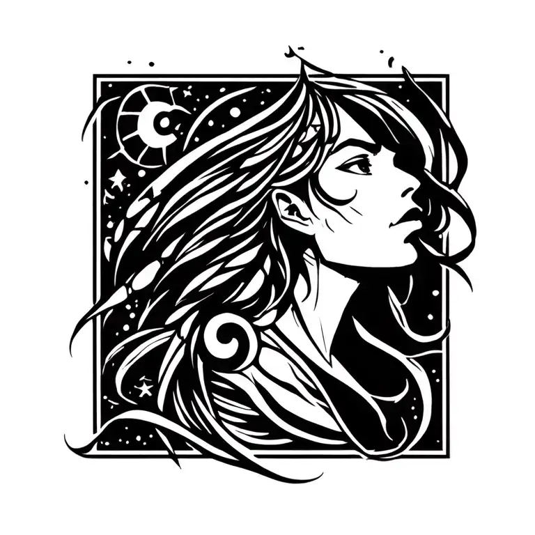 "Misha Sasha Zhenya" Little Dipper tattoo design idea