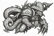 dota 2 observer ward tattoo design idea
