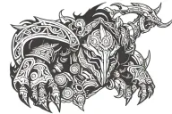 dota 2 observer ward tattoo design idea