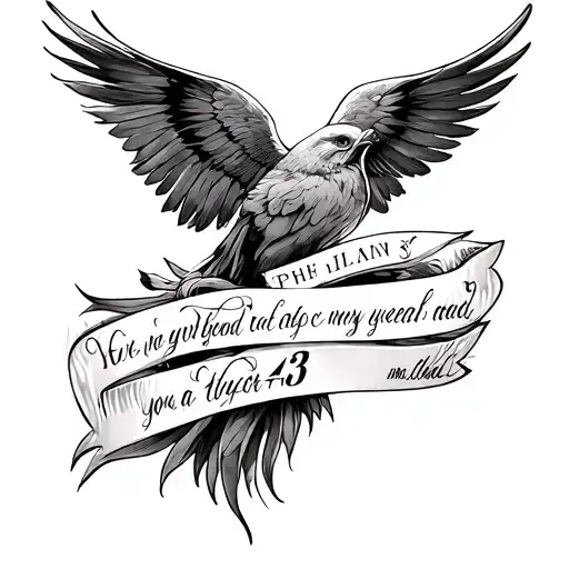 Philippians 4 13 tattoo design idea
