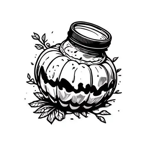 mayonaise from smashing pumpkin patch tattoo design idea