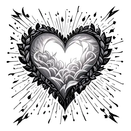 love conquers all things tattoo design idea