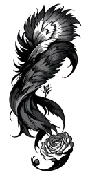 strength courage bravery honor tattoo design idea