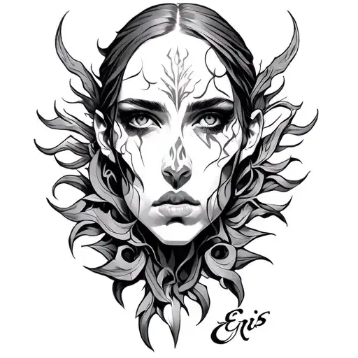 Eris tattoo design idea