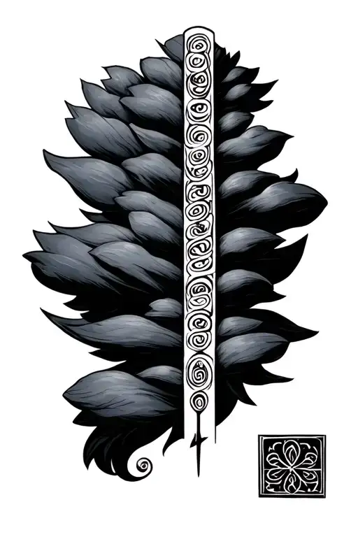 "Family" Ogham tattoo design idea