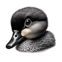 Ducky tattoo design idea