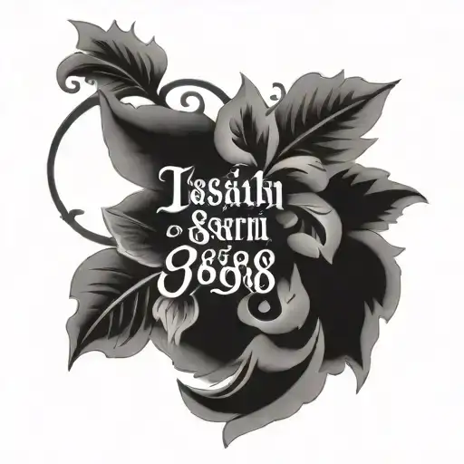 Bible verse Isaiah 6:8 tattoo design idea