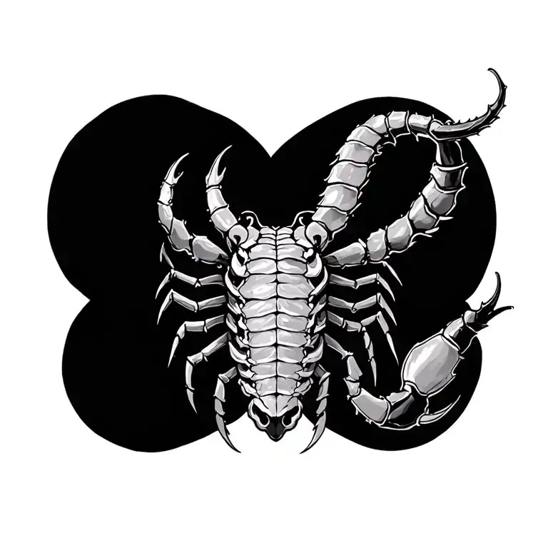 leo  scorpio and carpicornzodiac sign tattoo design idea