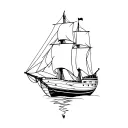 burn the ships  tattoo design idea