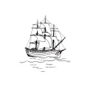 burn the ships  tattoo design idea