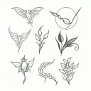 Three locations you've explored tattoo design idea