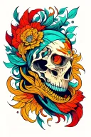 biomech sleeve tattoo design idea