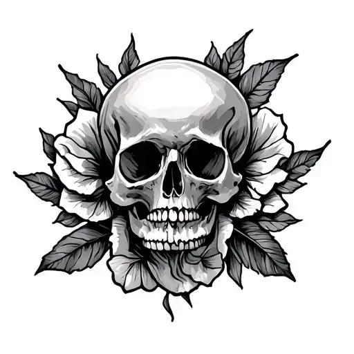 memento mori minimalist tattoo tattoo design idea