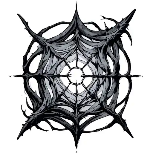 Web Of Wyrd tattoo design idea