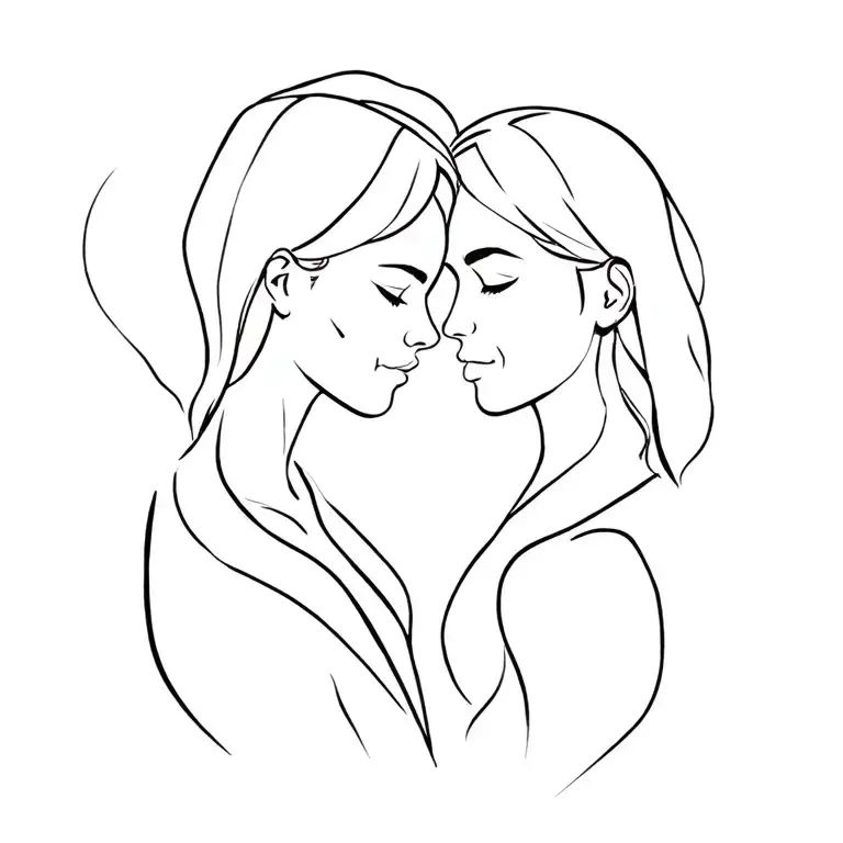 couple tattoo tattoo design idea