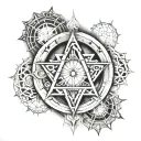 Kabbalah tattoo design idea