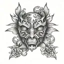 Flash Stencils tattoo design idea