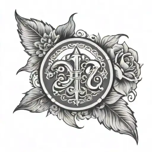 psalms 27:1 tattoo design idea