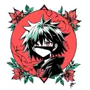 small tattoo design inspired by hunterxhunter tattoo design idea