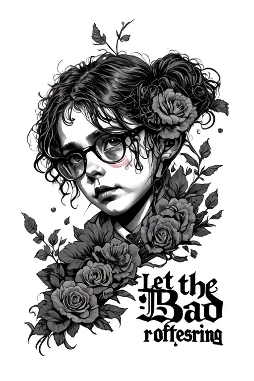 let the bad times role offspring album cover tattoo design idea