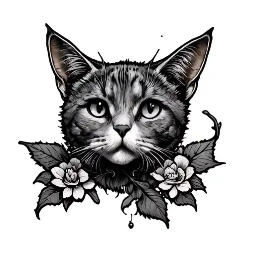 Stick Poke tattoo design idea