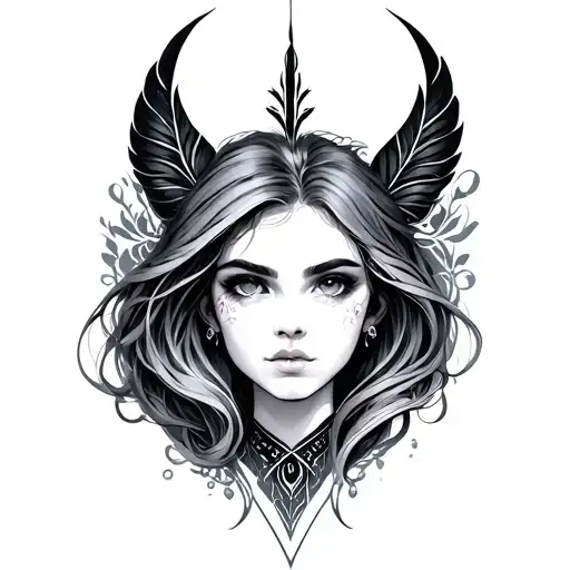 Lyra tattoo design idea