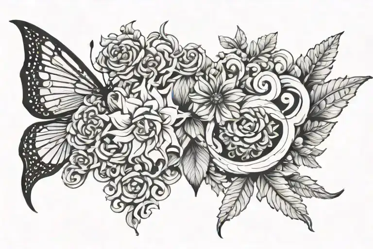 quiet Borderline Personality Disorder tattoo design idea