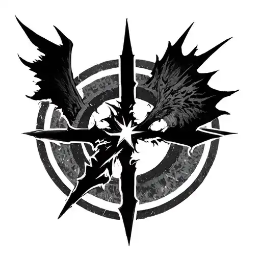 berserk guts anime berserk symbol tattoo design idea