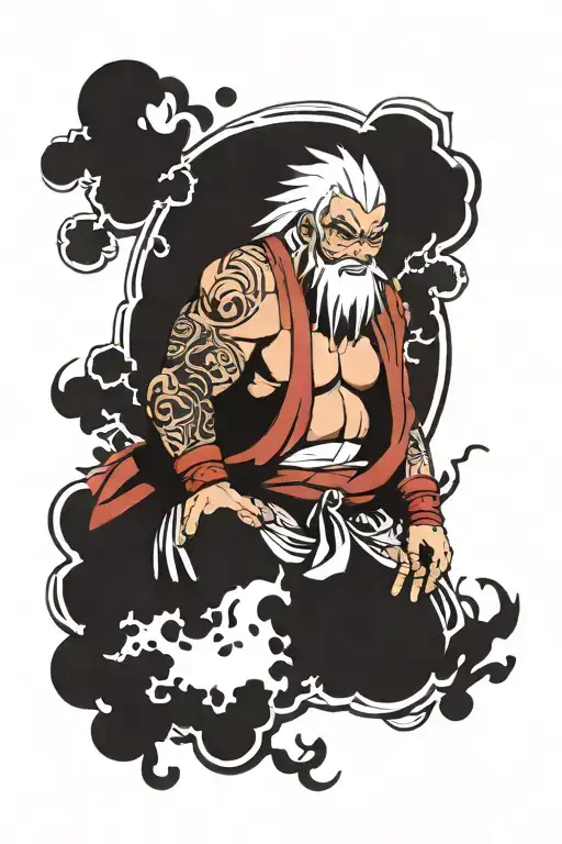 Jiraiya tattoo design idea