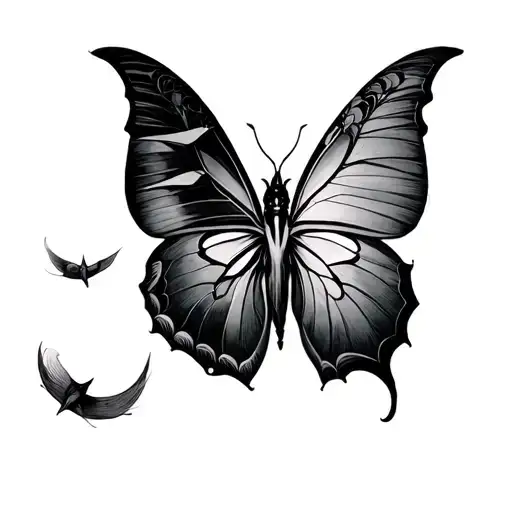 mc Escher metamorphosis 2 tattoo design idea