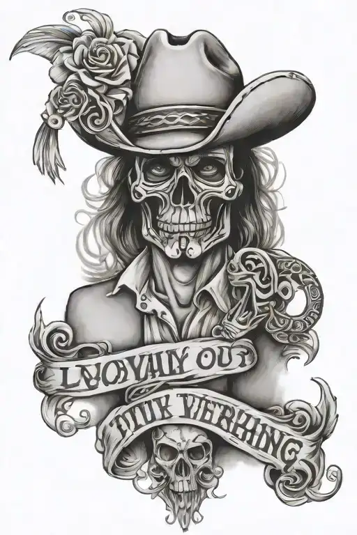 Loyalty Out Values Everything tattoo design idea