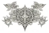 loyalty, love, repect tattoo design idea