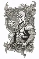 Last airbender / legend tattoo design idea